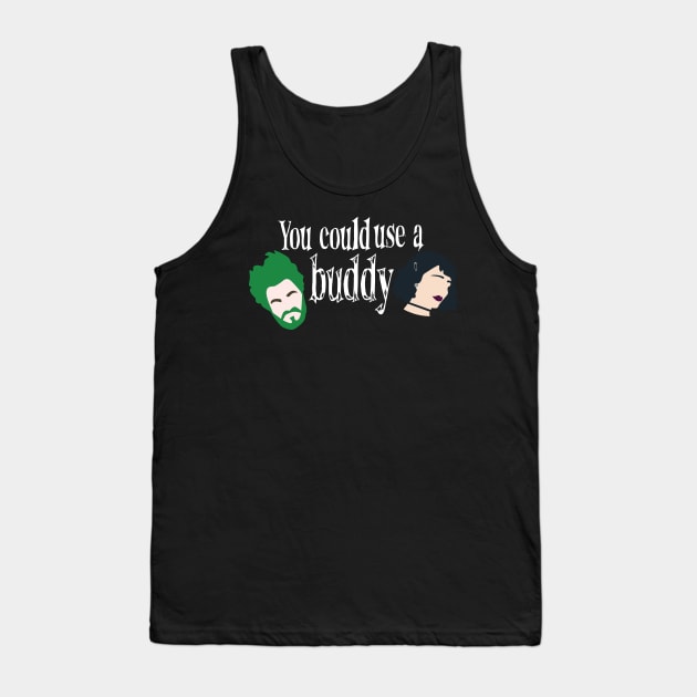 Need a Buddy? Beetlejuice's Your Man Tank Top by jolieroberson